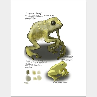 Horror Frog Posters and Art